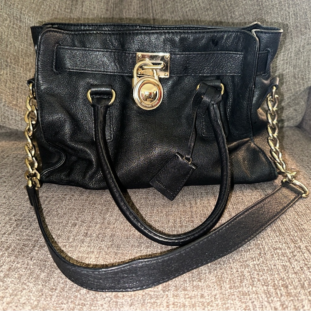 Michael Kors Hamilton Leather Bag